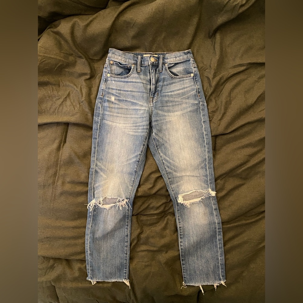 Madewell High-Rise Slim Boyjean, size 24